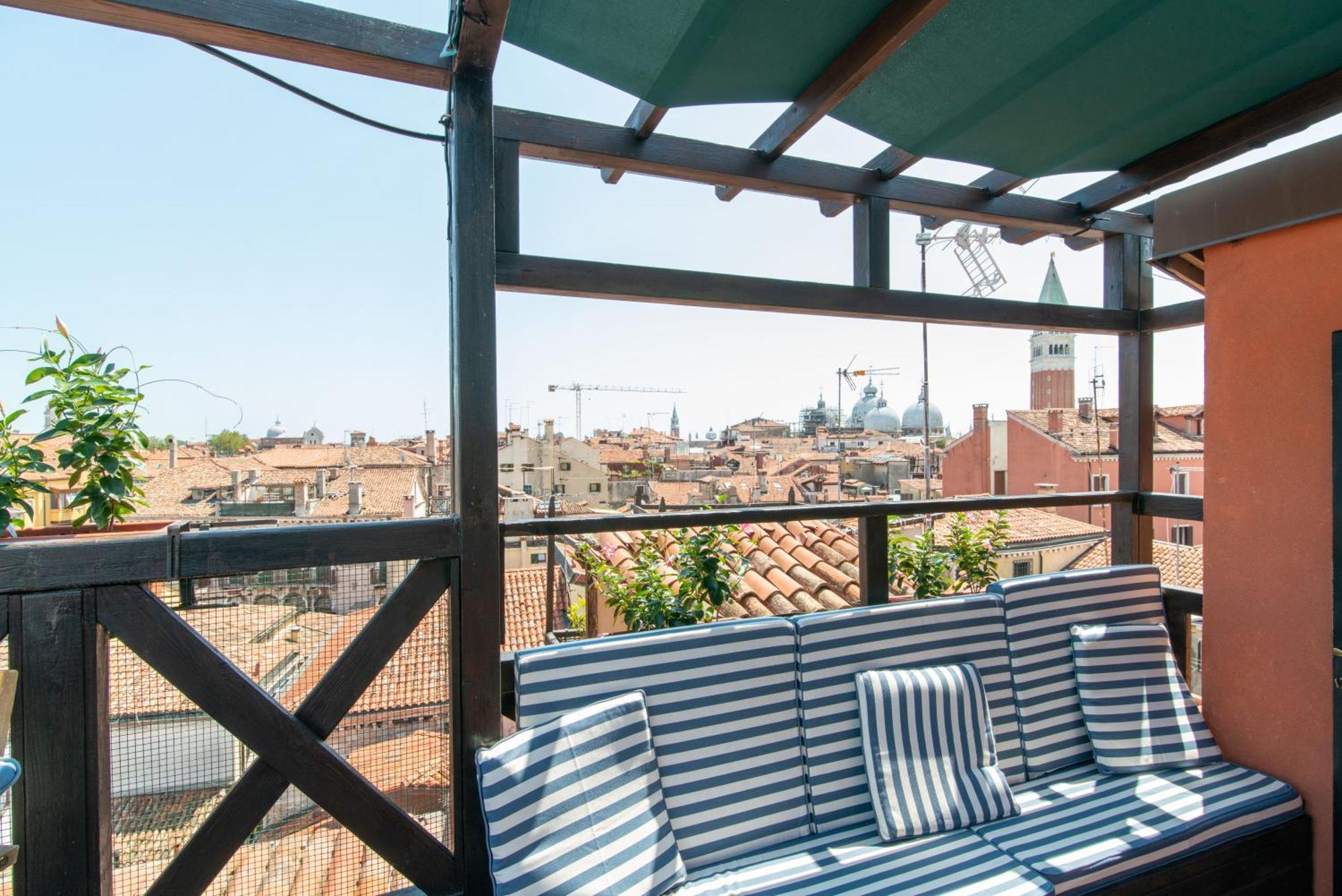 Penthouse With Rooftop Terrace And 360 Views Of Venice - Venice5Th Bagian luar foto